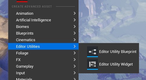 Creating Editor Utility Blueprints