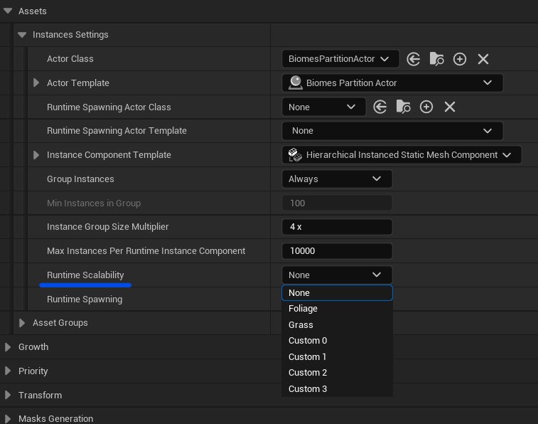 runtime density scaling property